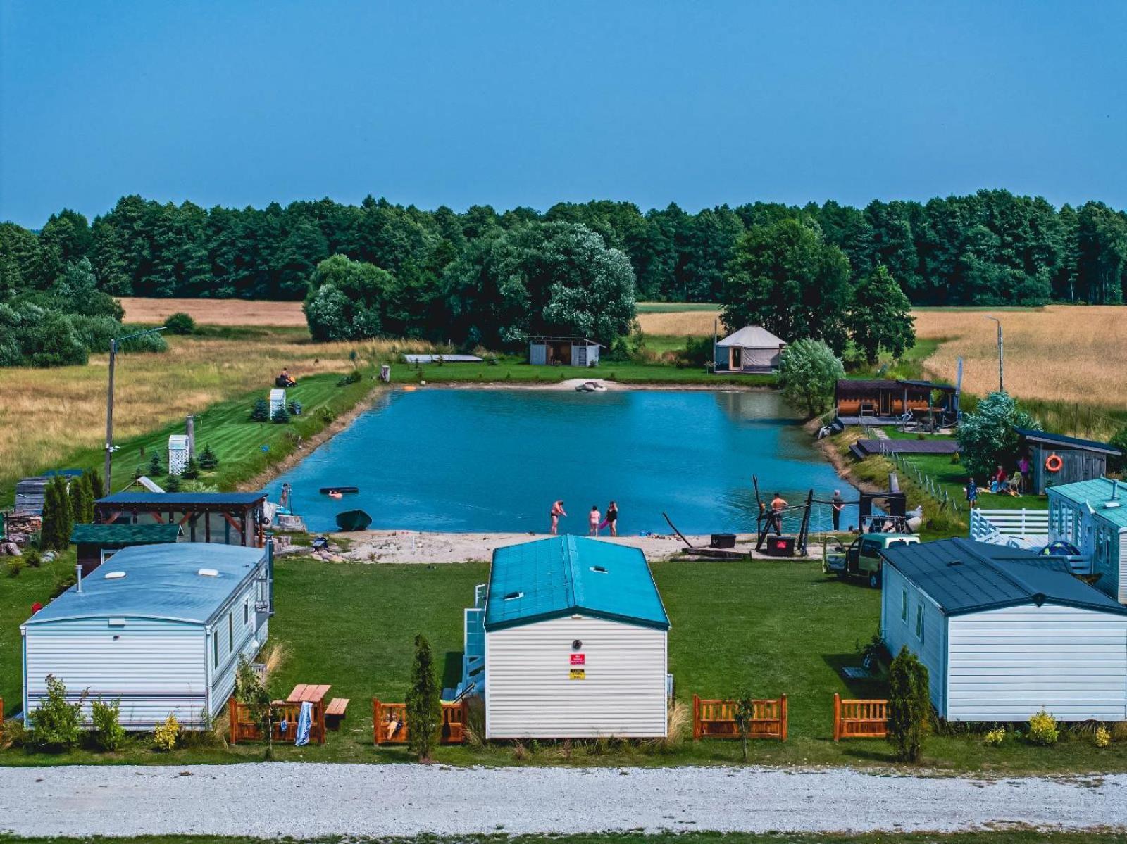 Hotel Jurty Glamping Gostynin Zewnętrze zdjęcie