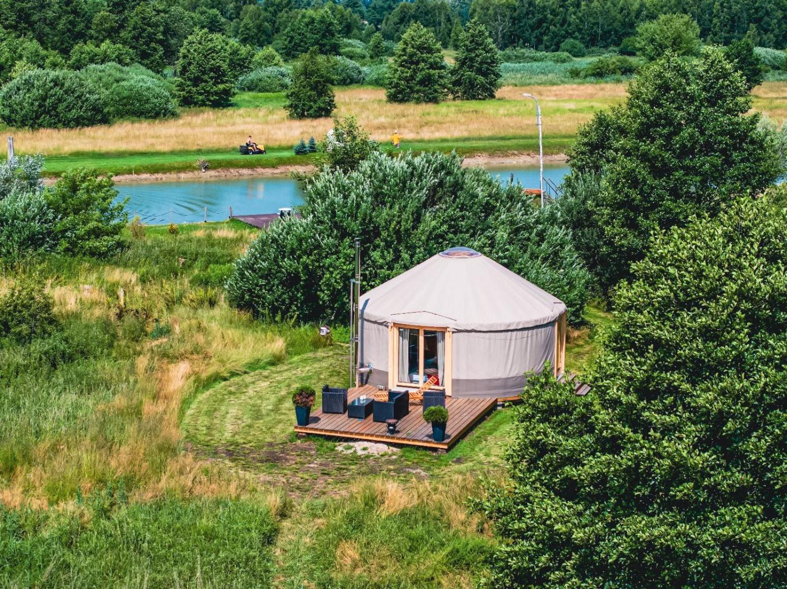 Hotel Jurty Glamping Gostynin Zewnętrze zdjęcie